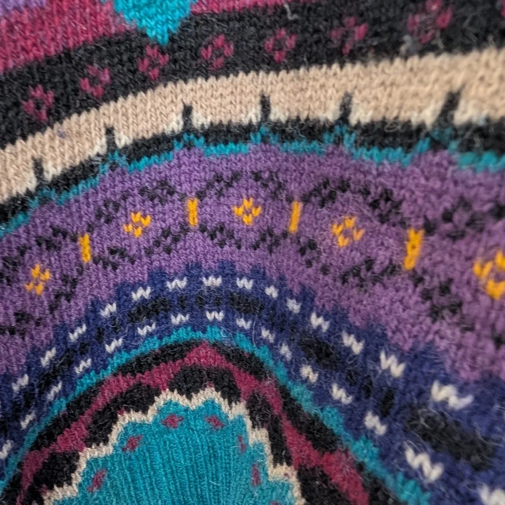 WOOLRICH VINTAGE WOOL KNIT SIZE X LARGE - Picture 4 of 6